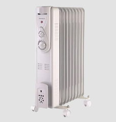 Обогреватель масляный Supra ORS-09-P2 (2000 Вт, 9 секции, 20 кв.м.)