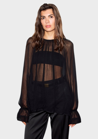 Блуза полупрозрачная DAISYKNIT