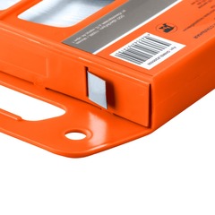 Монтажная лента стальная без отверстий 50 метров в кассете