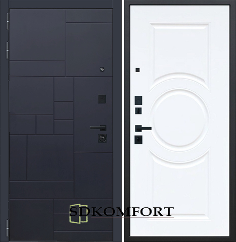 Матовый белый