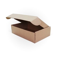 Коробка самосборная одиночная Прямоугольник, 15*21,5*6 см, Крафт, 1 шт.