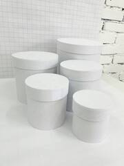 Цилиндр одиночный, Белый, 20*20 см, 1 шт.