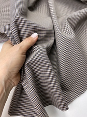 Отрез 0,82м Костюмный хлопок 100%, Гусиная лапка