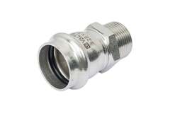 Соединитель Valtec нерж. сталь с нар.р. 28х3/4