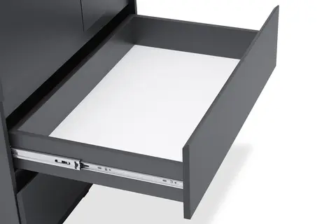 Шкаф 2-х створчатый ШК-03 Симпл графит