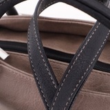 Сумка Саломея 278 македония тауп + черный