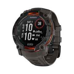 Умные часы Garmin Instinct 3, 50mm, Solar Black / Charcoal Band (010-02935-00)