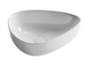 Ceramica Nova Element CN5026 Умывальник чаша накладная неправильной формы, 45.5x32, цвет: белый