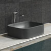 Ceramica Nova Element CN6052MDH Умывальник чаша накладная прямоугольная, 50.5x38, цвет: темный антрацит матовый