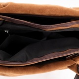 Сумка Саломея 334 эко-замша миндаль