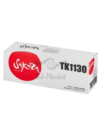 Картридж Sakura TK1130 (1T02MJ0NLC / 1T02MJ0NL0) для Kyocera Mita, черный, 3000 к.