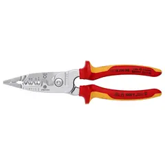 Многофункциональные клещи для электромонтажных работ 200 мм Knipex 13 76 200 ME