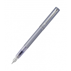 Ручка перьевая Parker Vector XL 2159750, корп.серебр., тонкая,  в подар.уп