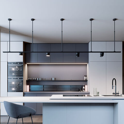 Штанга для однофазного шинопровода Elektrostandard 500-1000мм 85136/00 черный