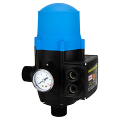 Реле давления JEMIX XPC-13A с монометром, с защитой от сухого хода, 1"ВР-1"НР