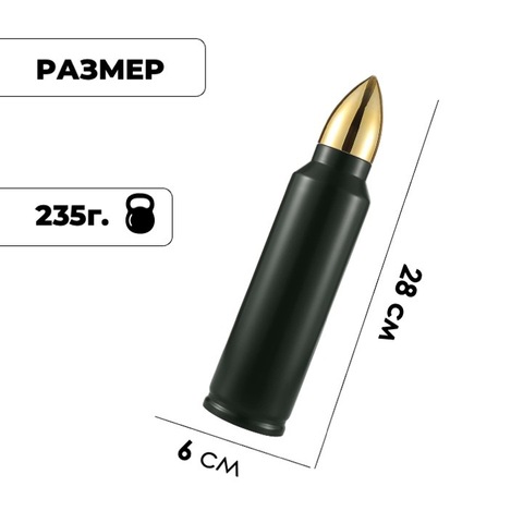 Картинка термос Skully ES-B303-0.5 Black - 2