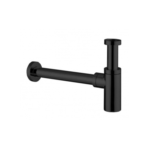 ArtCeram ACA060 17 ATELIER Сифон deluxe, универсальный, цвет: черный матовый