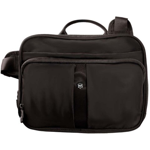 Сумка Victorinox Travel Companion, черная, 27x8x21 см, 4 л