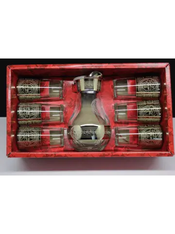 Набор для напитков золотой