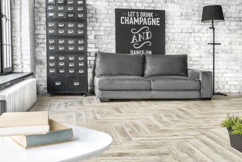 Виниловая ламинат  Alpine Floor Expressive Parquet Сумерки ECO 10-1