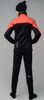 Детский утеплённый лыжный костюм Nordski Active Base Red-Black 2020