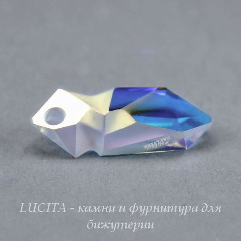 6912 Подвеска Сваровски Kaputt Crystal AB (28 мм) С подписью  Jean Paul GAULTIER