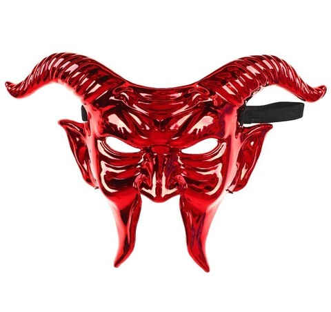 Карнавальная маска «Дьявол», цвет красный
