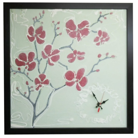 Настенные часы Династия Цветение 03-302