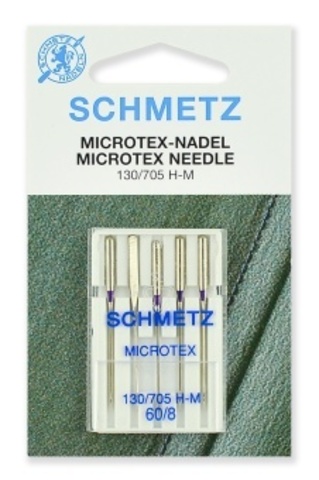 Иглы 21 Schmetz Микротекс (особо острые) 130/705 Н-M №60 5 шт