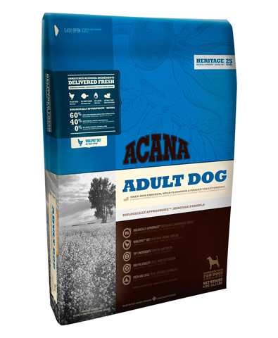 Acana Heritage Adult Dog корм беззерновой для собак 340 г