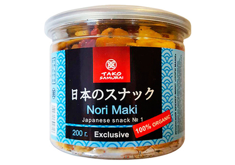 Японский крекер-микс "Нори маки", 200г