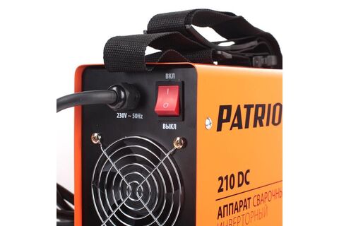 Сварочник PATRIOT 210 DC MMA