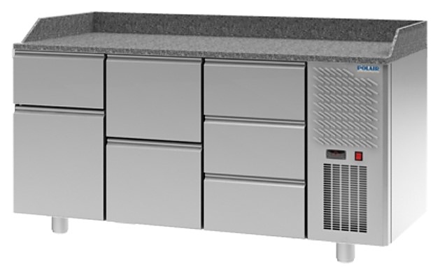Стол для пиццы Polair TM3pizza123-G