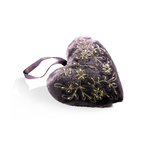 ПОДВЕСКА ДЕКОР HEART KINNIE PURPLE SMALL