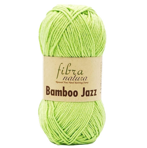 Пряжа Fibra Natura Bamboo Jazz 208 салат (уп.10 мотков)