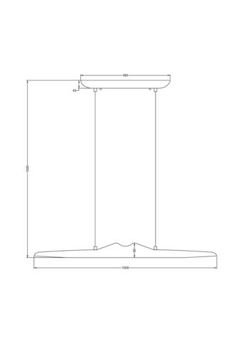 Подвесной светодиодный светильник Arte Lamp CONCA A4286SP-19BK