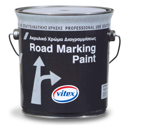 Быстровысыхающая акриловая краска для дороги, парковки и маркировки Road Marking Paint