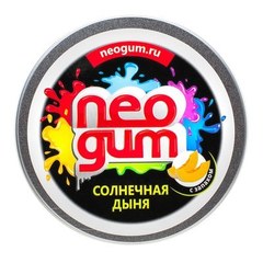 Жвачка для рук Neogum (Неогам)"Солнечная дыня"с запахом