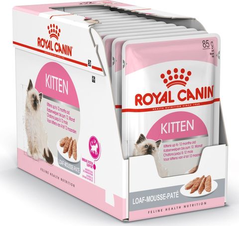 Royal Canin Kitten пауч для котят от 4 до 12 мес паштет 85 г