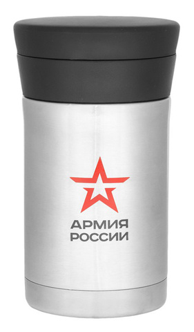 Термос Thermos Армия России Полевой 0.5л. стальной/черный (646279)