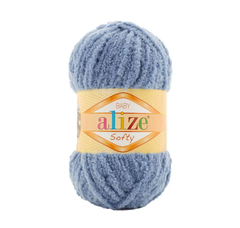 ALIZE "SOFTY" 100% Микрополиэстер, 50 гр., 115 м, Джинс