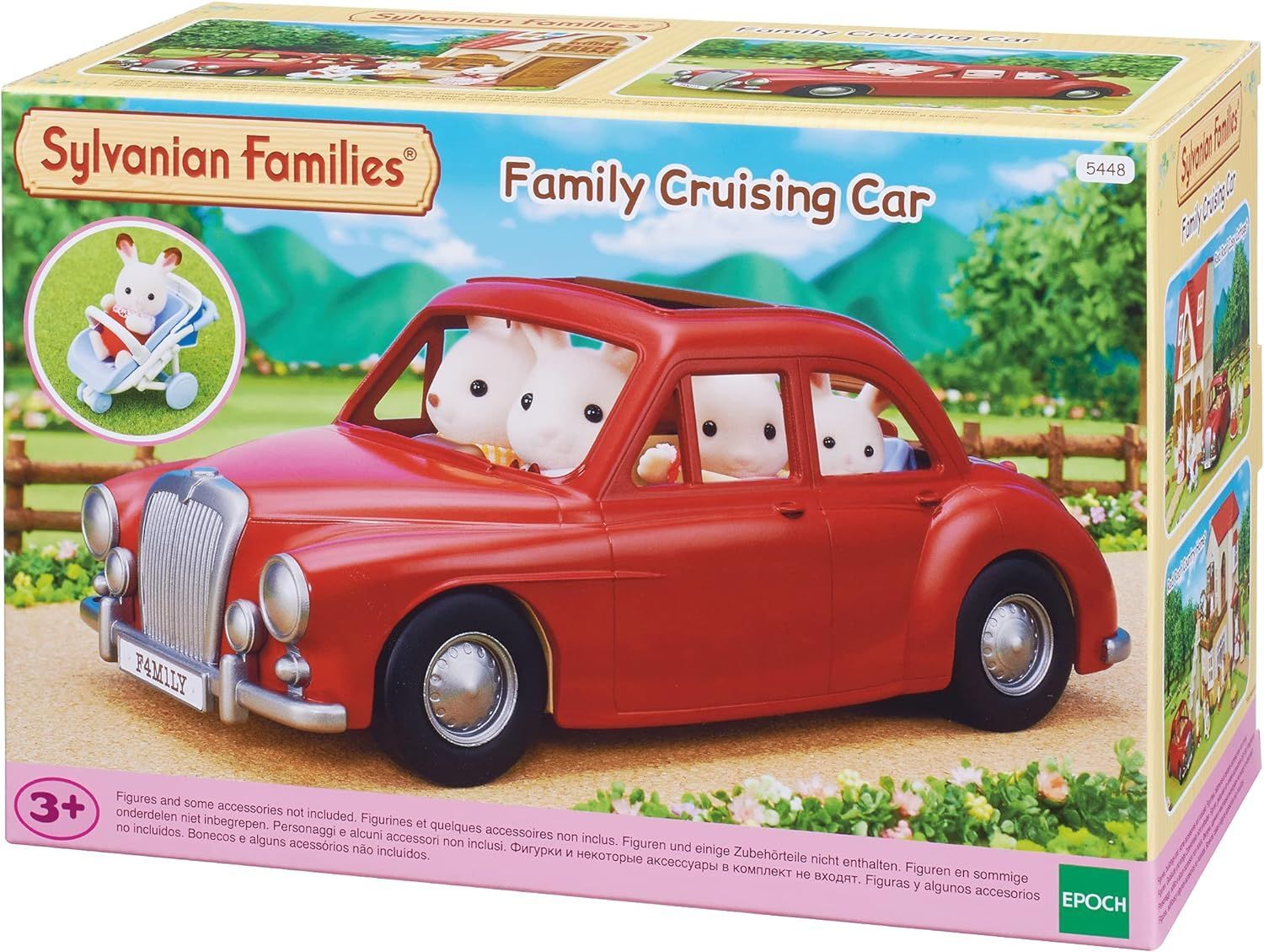 Игровой набор Sylvanian Families - Family Cruising Car - Красный семейный  автомобиль - Сильвания Фэмили 5448 купить в Москве | Доставка по России.