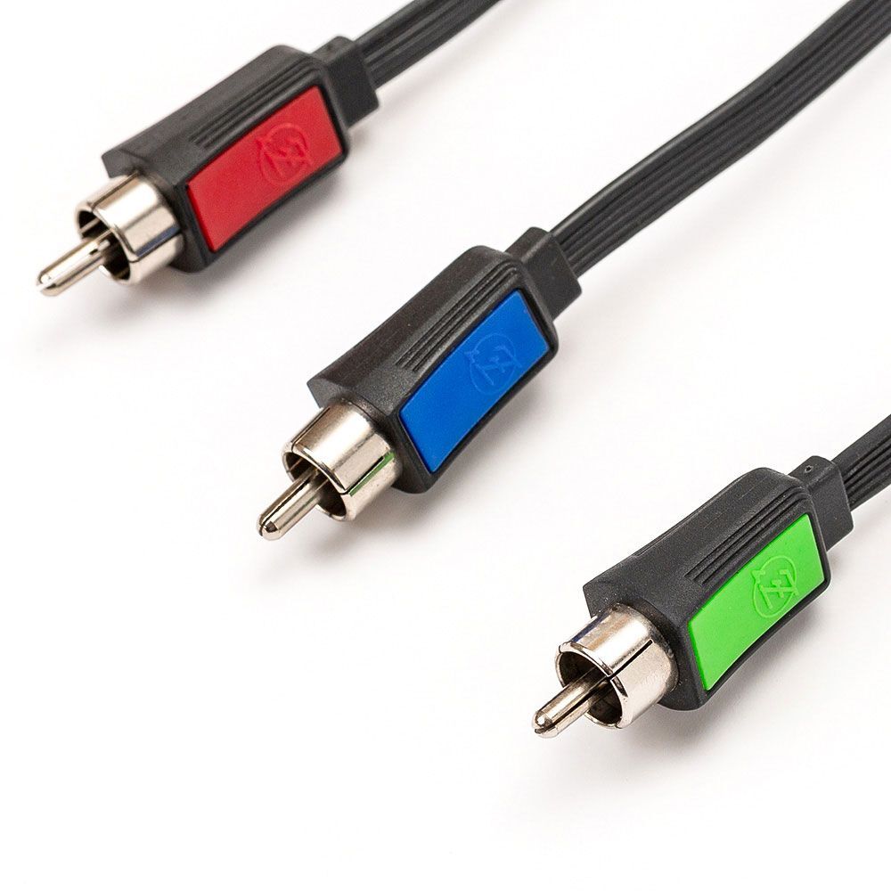 Провод клипкорд EZ Master Flat RCA в футляре