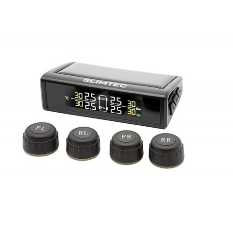 Датчик давления Slimtec TPMS X5 внешняя установка, встр. + солнечная батарея