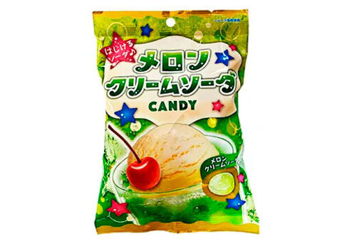 Леденцы SENJAKU крем-сода с дыней, 70г