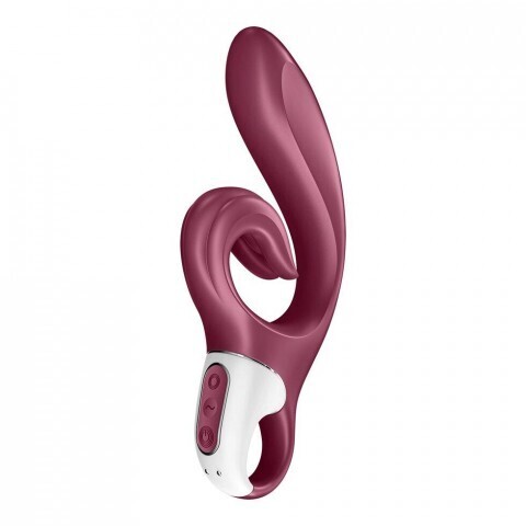 Вибратор-кролик Satisfyer Love me бордовый