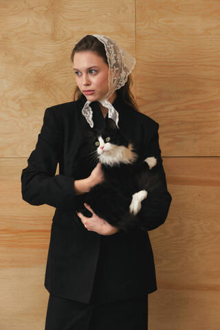 Приталенный жакет BLACK SWAN | Черный