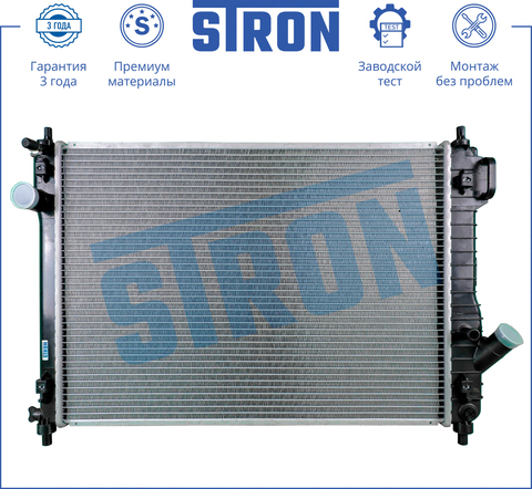 РАДИАТОР AVEO F14D4 МКПП STRON