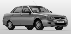 VAZ-2170 Lada Priora Sedan 2014 DIP green-blue metallic 1:43