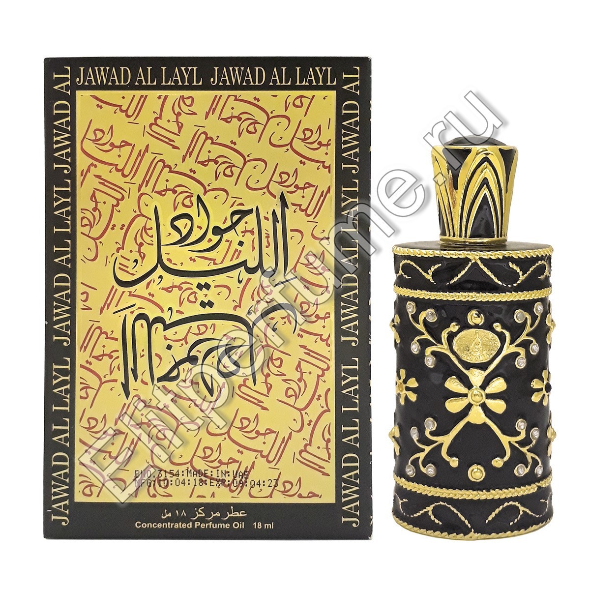 Jawad Al Layl 18 мл арабские масляные духи от Халис Khalis Perfumes